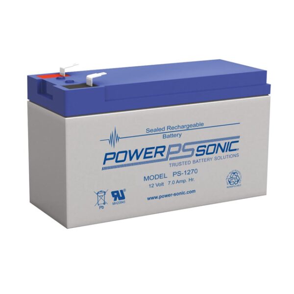 Power-Sonic 12V 7Ahr VRLA Battery (F2)
