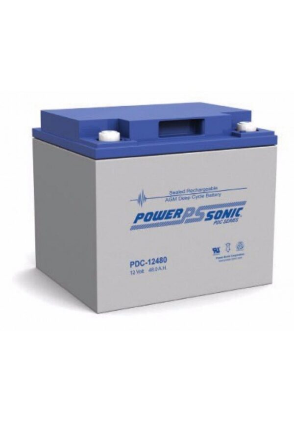 Power Sonic 12V 48Ahr AGM Deep Cycle Battery