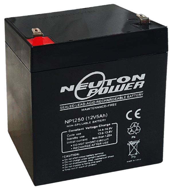 Neuton 12V 5A/Hr Standby AGM Battery
