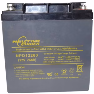Neuton 12V, 26Ah AGM Battery