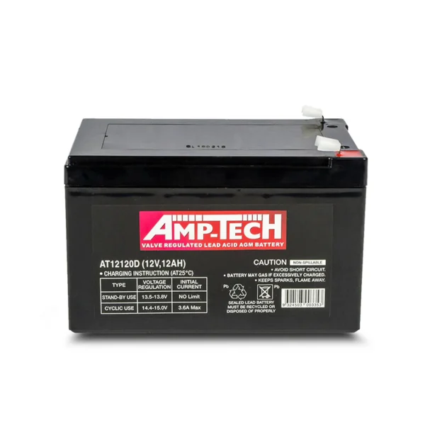 Amptech 12A/Hr AGM D/Cycle Battery