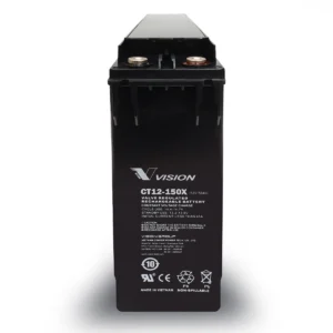 Vision 12V 150A/Hr Front Terminal AGM Battery