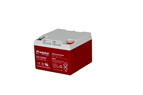 Predator 12V 26A/Hr AGM D/Cycle Battery - Image 2