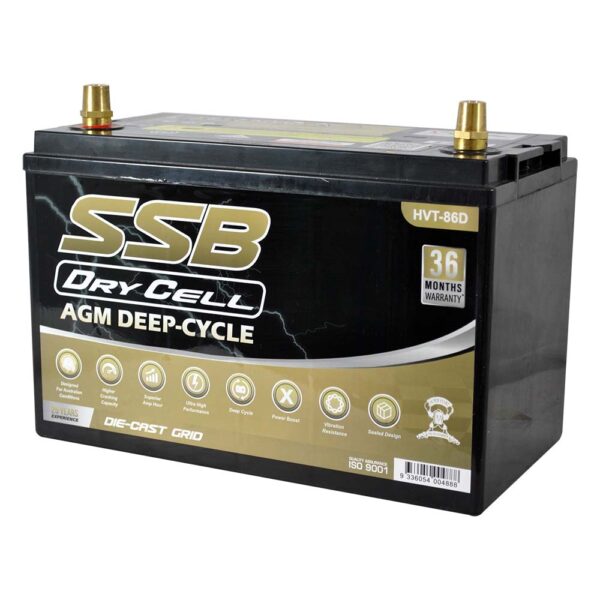 Superstart AGM 130A/Hr D/Cycle Start Battery - Image 2