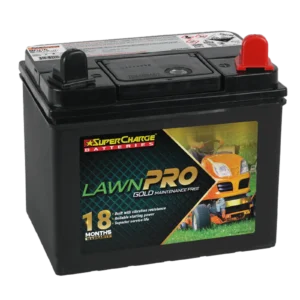 Supercharge Gold Mower Battery