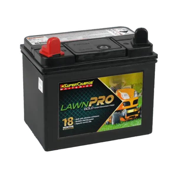 Supercharge Gold Mower Battery