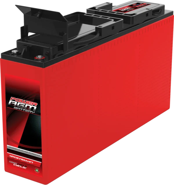 Power AGM 150Ahr 12V Front Terminal Battery