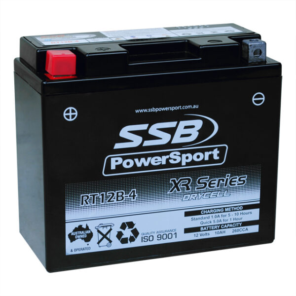 SSB XR Series AGM Motorcycle Battery - Image 2