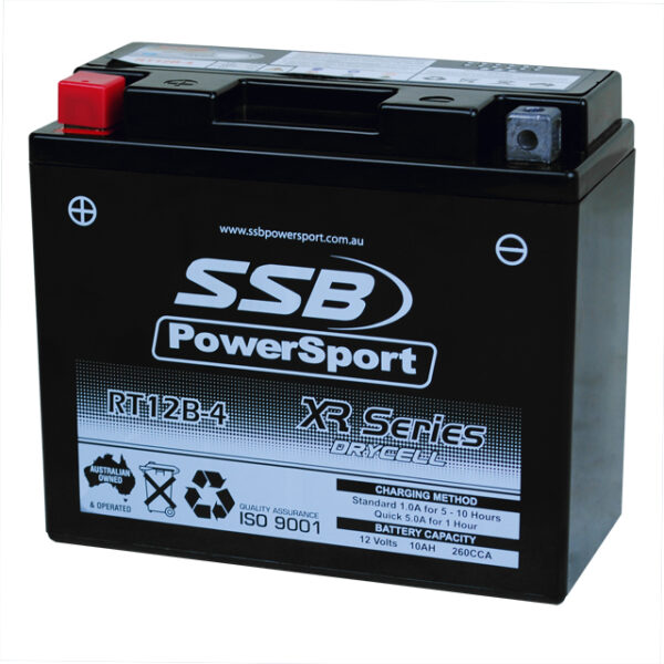 SSB XR Series AGM Motorcycle Battery - Image 3