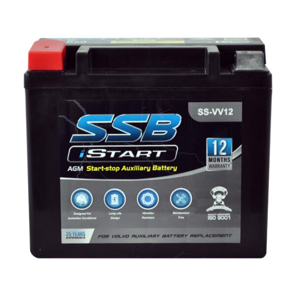 SSB iStart AGM Battery