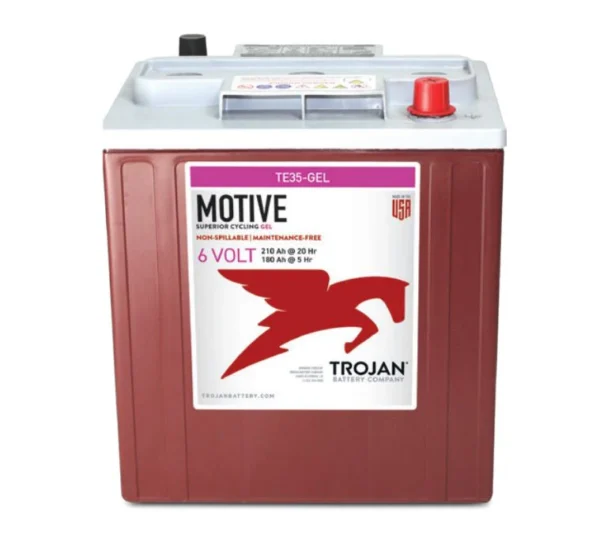 Trojan 6V 210A/Hr Deep Cycle Gel Battery