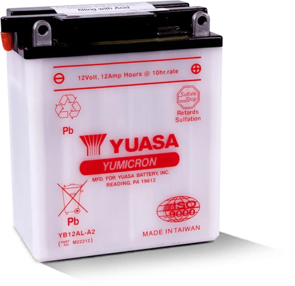 Yuasa YB12AL-A2 Motorcycle Battery
