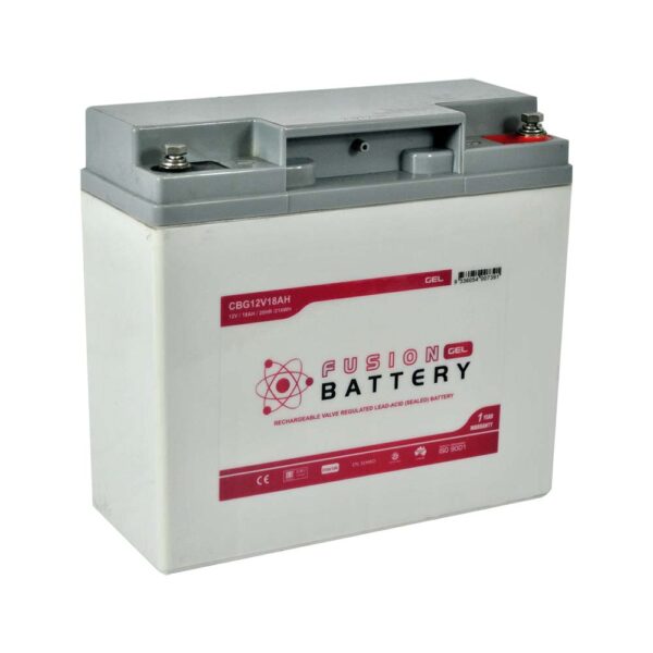 Fusion 12V 18AHR GEL Battery - Image 2