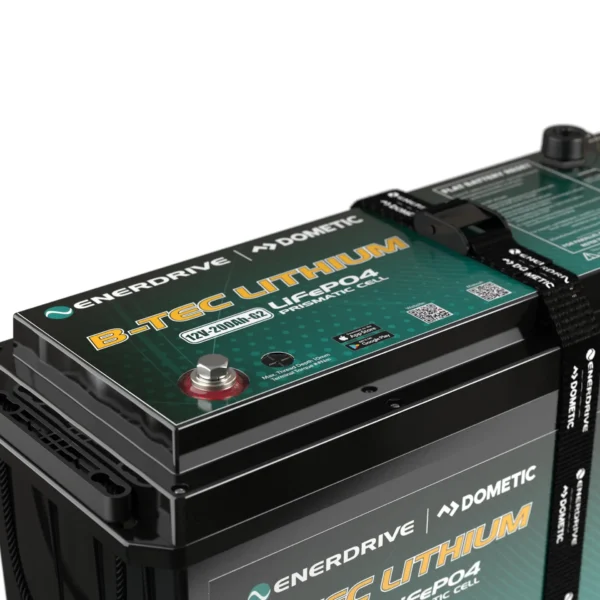 Enerdrive 12V 200Ahr Gen2 LifeP04 Lithium Battery - Image 2