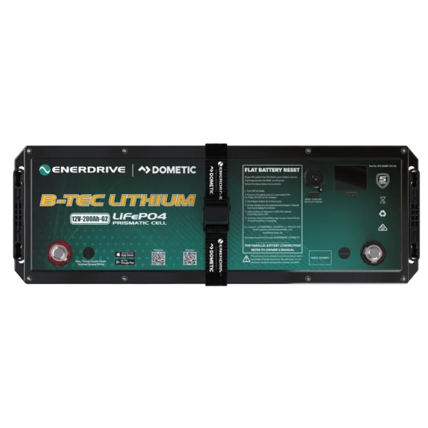 Enerdrive 12V 200Ahr Gen2 LifeP04 Lithium Battery - Image 3