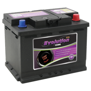 Exide Stop Start DIN55LH/53LH EFB Battery