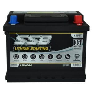 Super Start DIN55LH Lithium 1400CCA Starting Battery
