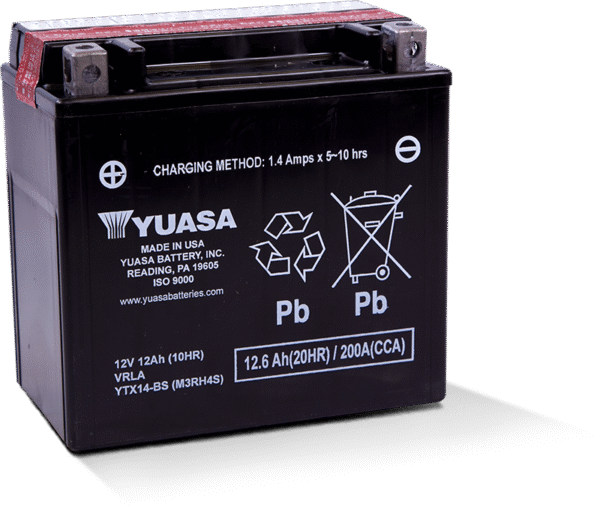 Battery Power Centre YTX14-BS M/Cycle Battery