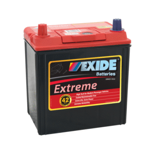 Exide Extreme NS40 S/Post (Pos/LHS) Battery