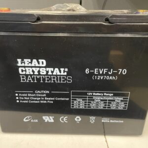 Betta Lead Crystal 124Ahr Battery