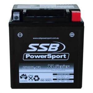 SSB XR Series AGM Motorcycle RB10L-A2 Battery